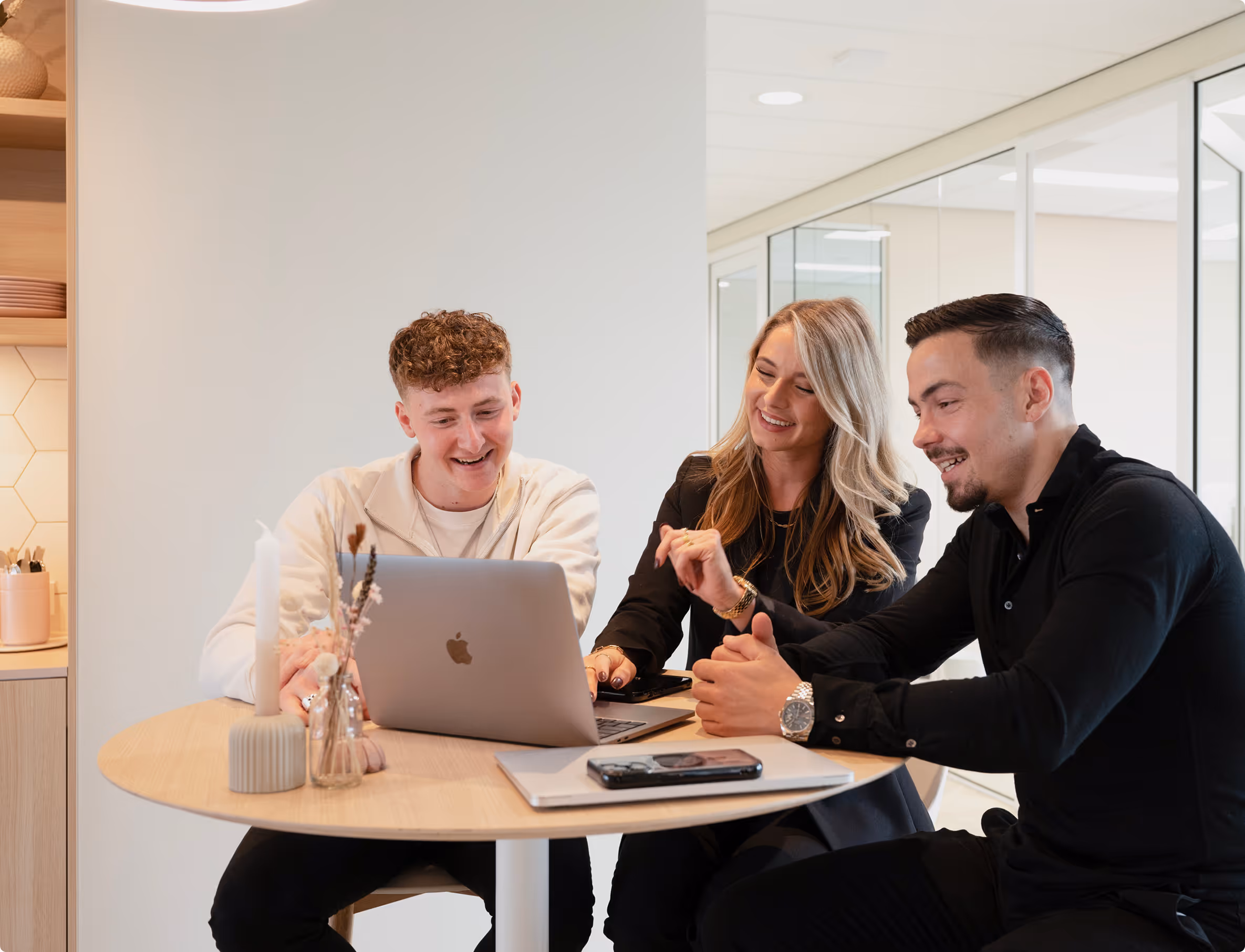 TopClicks team aan het werk
